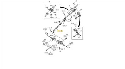8973163411 Isuzu D-Max Kormánykardán Csukló TFS 2002-2012