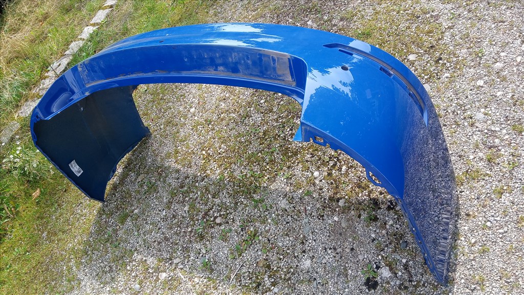 Skoda Fabia III hátsó lökhárító  6v9807421f 20nj5 7. kép