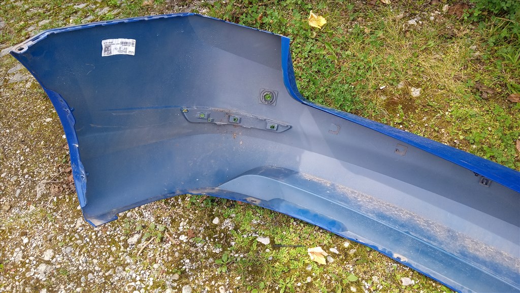 Skoda Fabia III hátsó lökhárító  6v9807421f 20nj5 9. kép