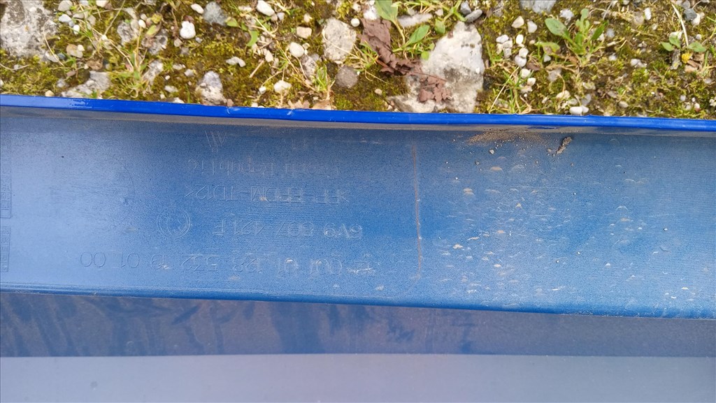 Skoda Fabia III hátsó lökhárító  6v9807421f 20nj5 13. kép