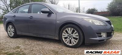 Mazda 6 (2nd gen) Jobb első ajtó 32S galaxy szürke