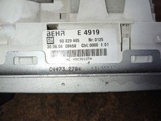 Opel Meriva A Fűtéskapcsoló (manuális klímás) *135341* gm-93329465 3. kép