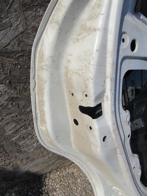 138904 Fiat Croma 2005-2010 fehér színű bal hátsó ajtó 51801610 4. kép