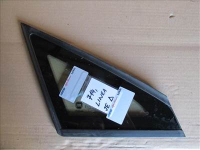 Fiat Linea jobb első,fix,zöld színű üveg 51795793