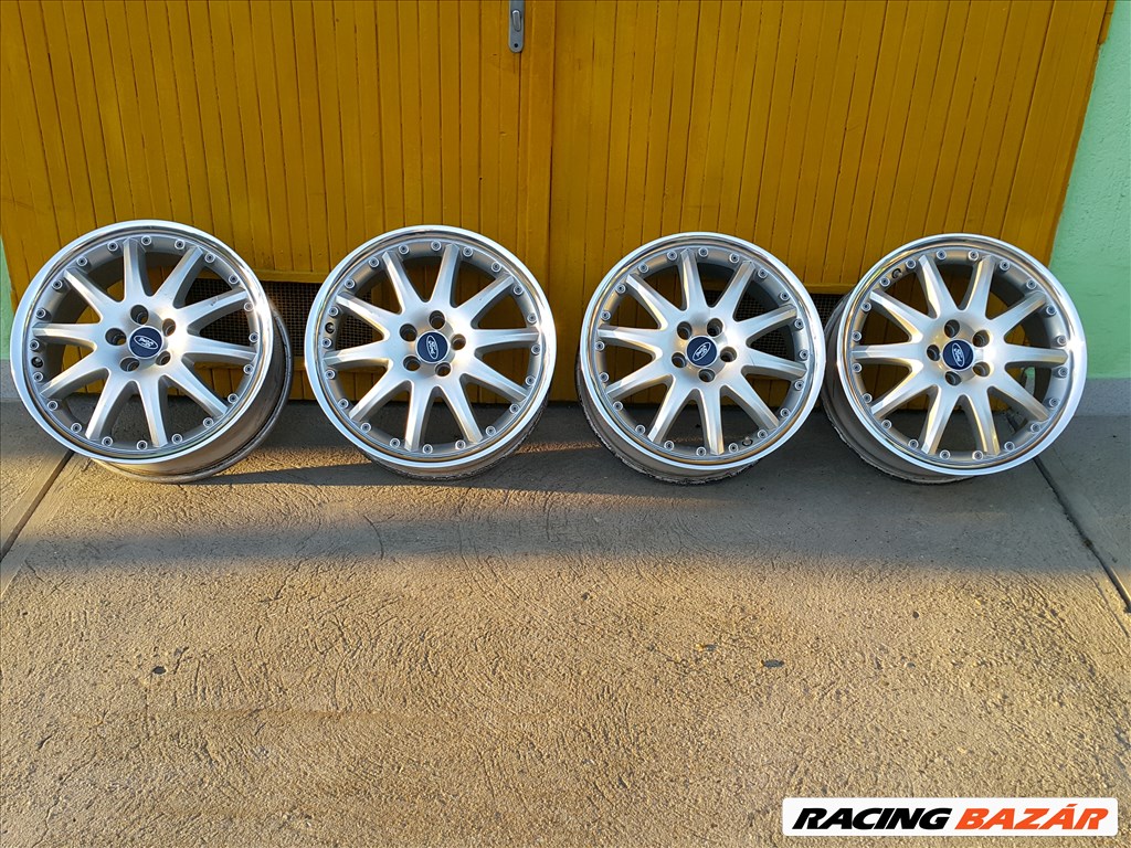 Ford gyári alufelni, 7.5x18, 63.4, 5x108, et52.5 (Friss perem polír!) 2. kép