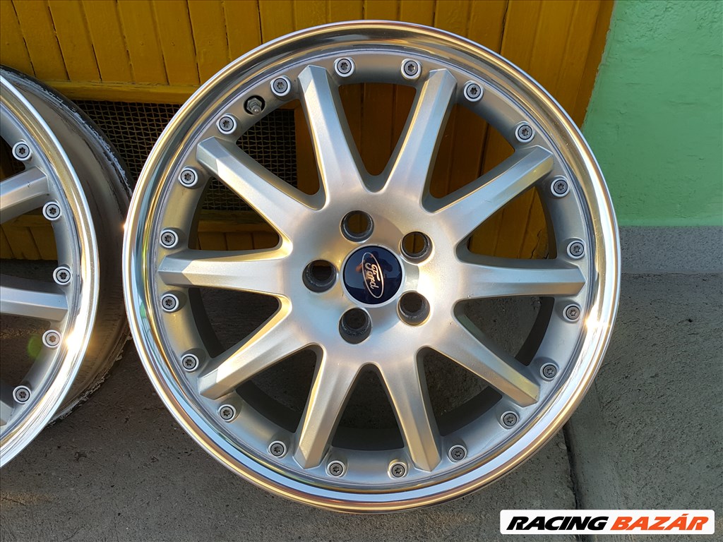 Ford gyári alufelni, 7.5x18, 63.4, 5x108, et52.5 (Friss perem polír!) 1. kép