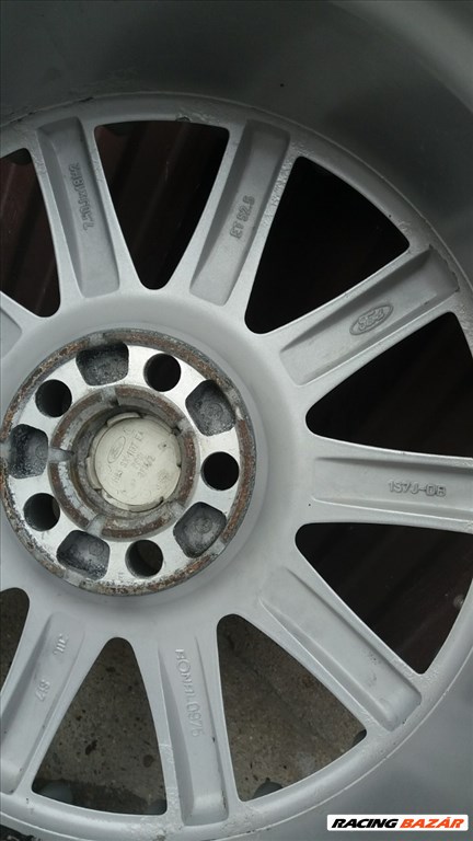 Ford gyári alufelni, 7.5x18, 63.4, 5x108, et52.5 (Friss perem polír!) 3. kép