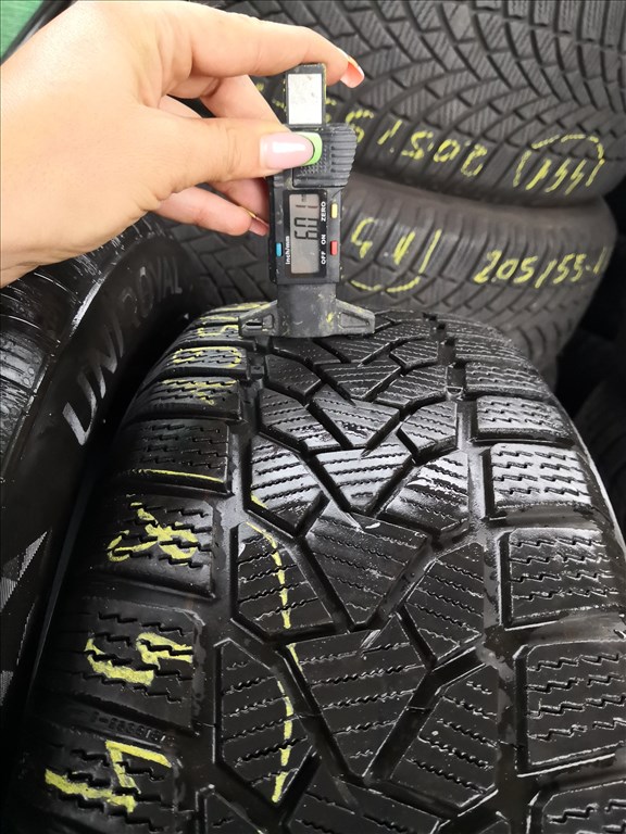 195/60 R16 Uniroyal téli gumi 25000ft a 2db/448/ 2. kép