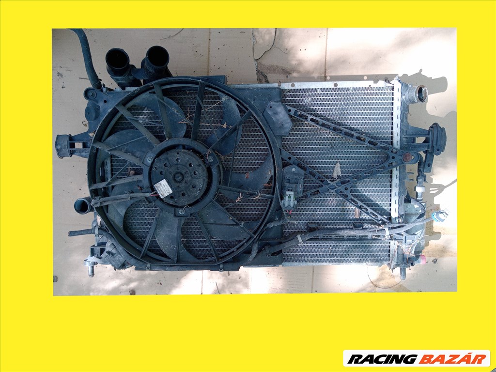 Opel Zafira A 2.0 DI 16V hűtőventilátor motor 	 01303032 24431828 2. kép