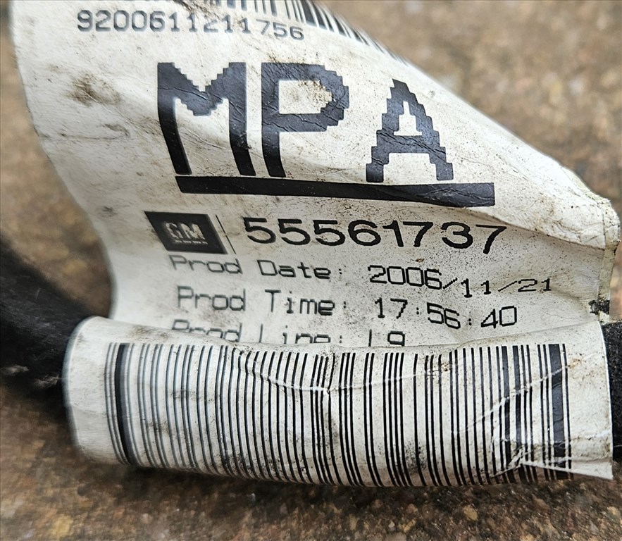 Opel Astra H, Opel Zafira B Akkumulátor köteg Z16xep  55561737 4. kép