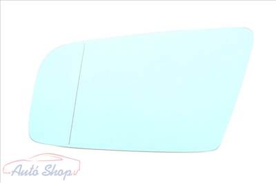 BMW E60, E61, E63, E64 bal oldali fűthető kékesített tükörlap , 51167065081