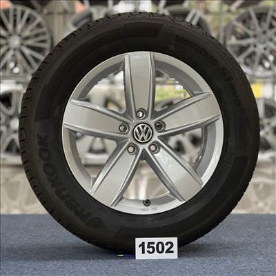 Volkswagen 17 gyári alufelni felni, 5x112, 215/55 nyári, Passat (1502)