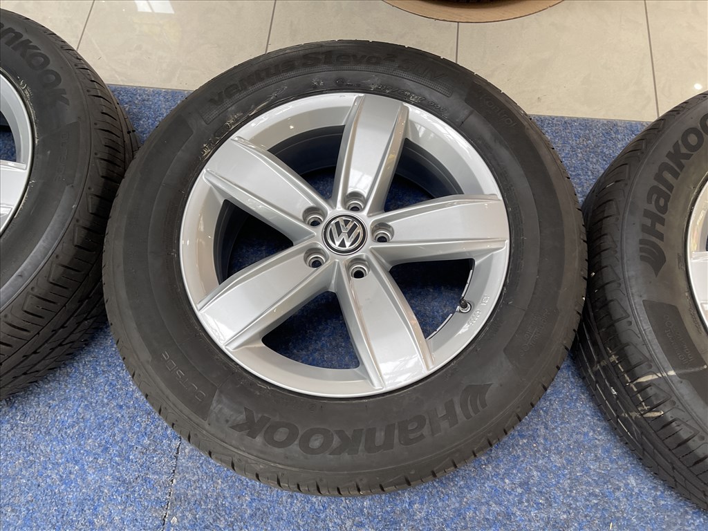 Volkswagen 17 gyári alufelni felni, 5x112, 215/55 nyári, Passat (1502) 6. kép