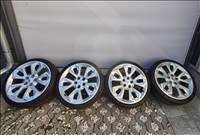 Mitsubishi Evo 5x114.3 lyukosztású 19" használt alufelni, rajta 225/35 használt nyári gumi