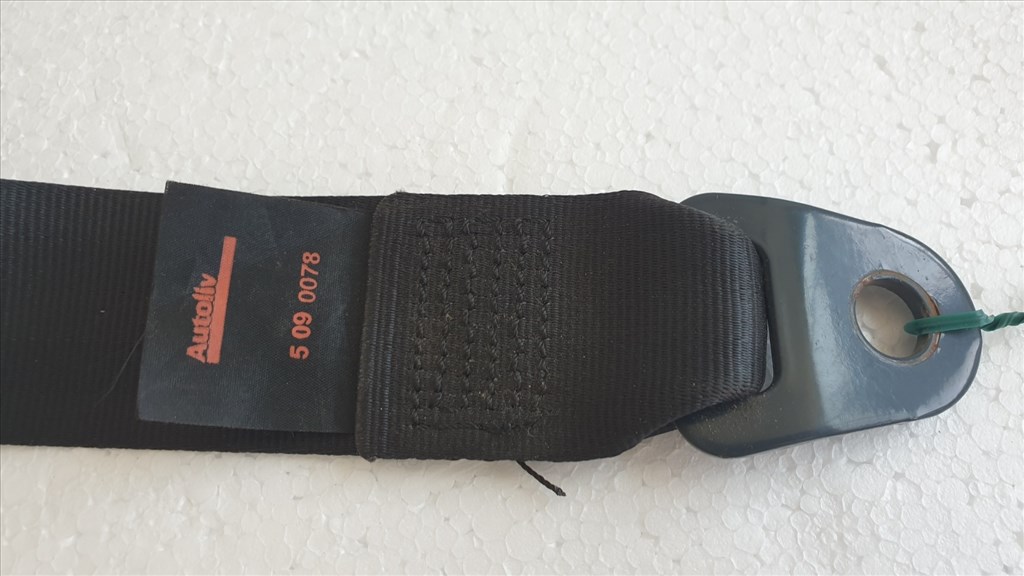 509577 Citroen C4, 2005, Jobb Első Övfeszítő, Biztonsági Öv, 5 Ajtóshoz. 9. kép