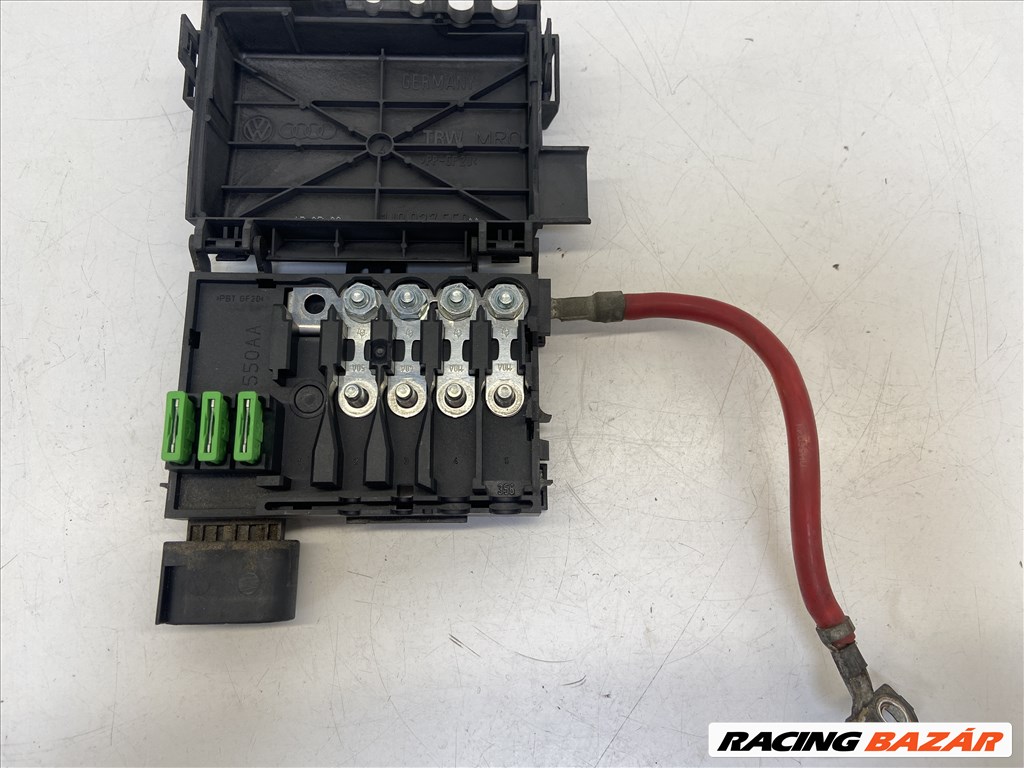 Volkswagen Golf IV biztosítéktábla motortér (19894) 1j0937550aa 9. kép