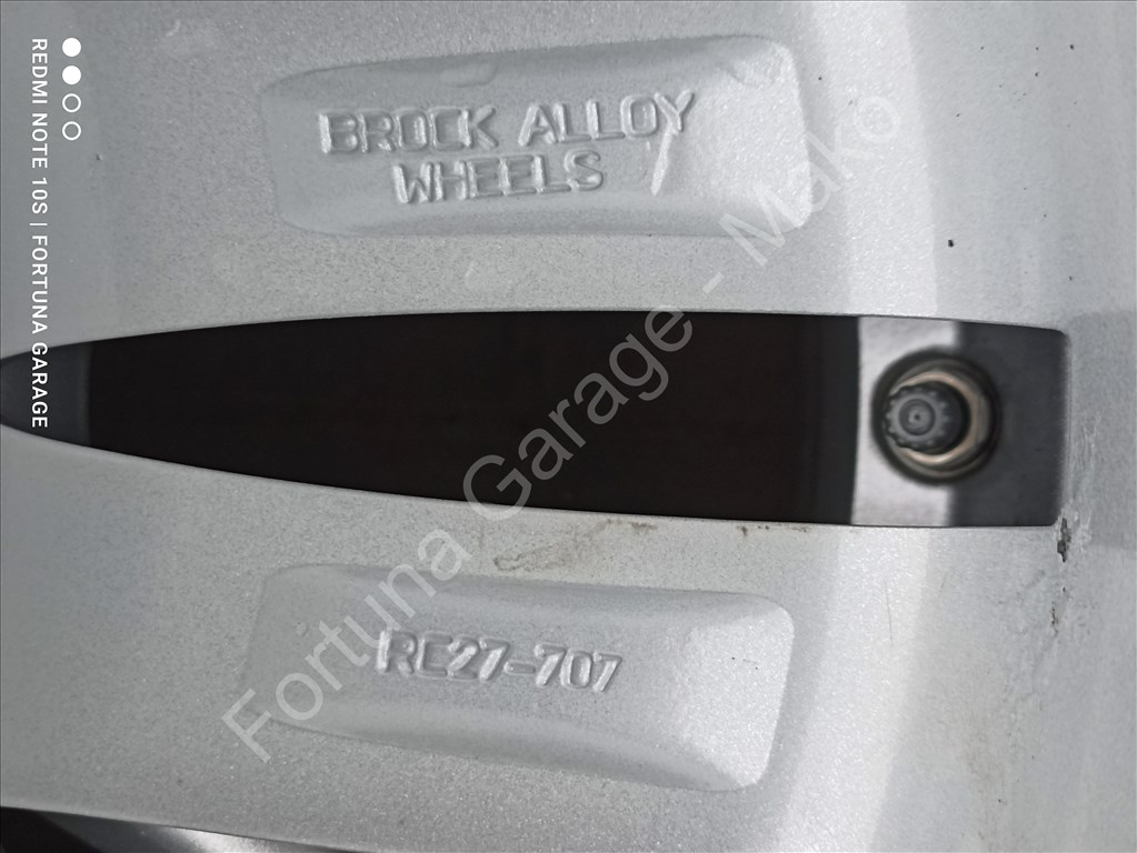 5x114,3 17" Nissan használt alufelni garnitúra +TPMS (117) 7. kép