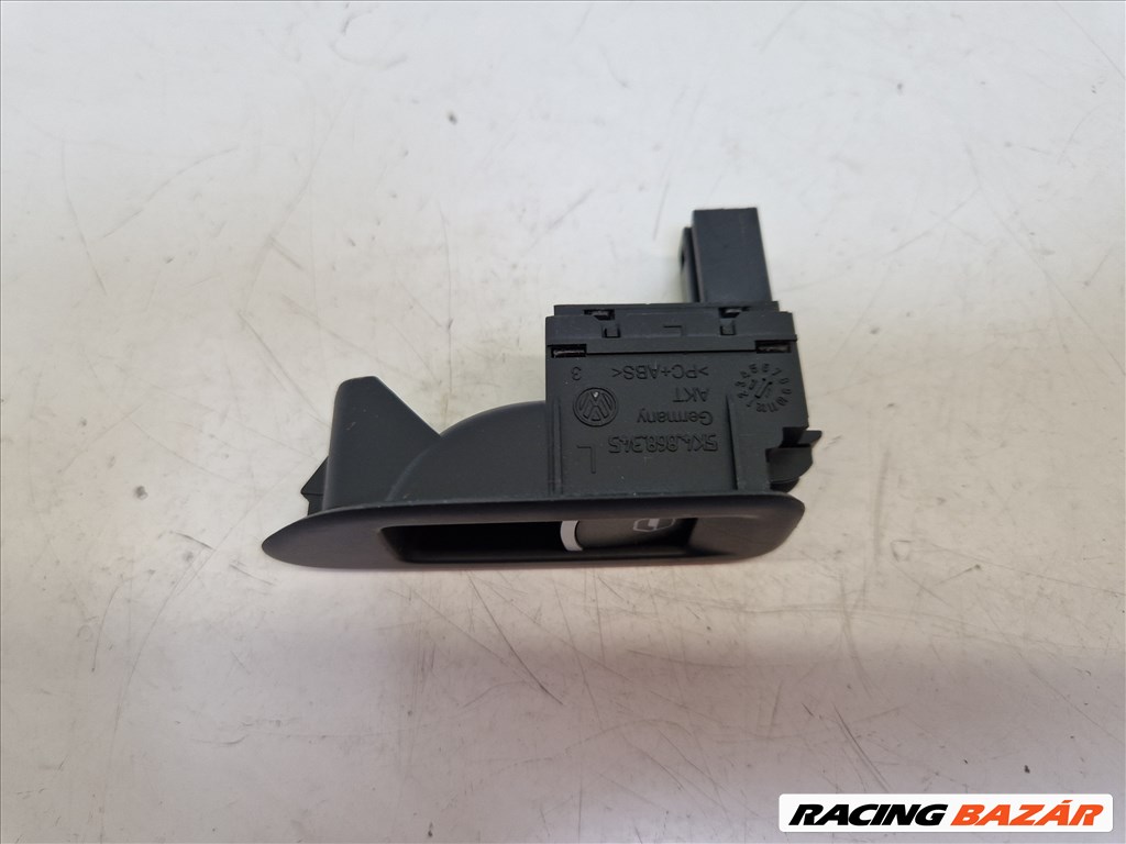 Volkswagen Golf VI bal hátsó ablakemelő gomb (19790) 5k4868345 5k0959855 3. kép