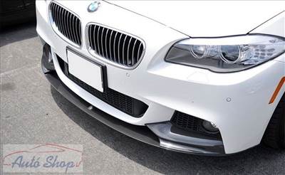 BMW F10 , F11 M-TECH , M-PERFORMANCE MATT FEKETE ELSŐ LÖKHÁRITÓ SPOILER, LIPE , TOLDAT , KOPTATÓ