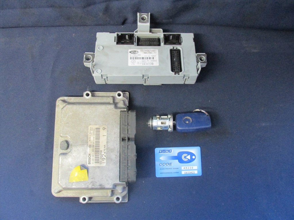 72157 Fiat Stilo 1,9 Jtd motorvezérlő szett 0281011553 1. kép