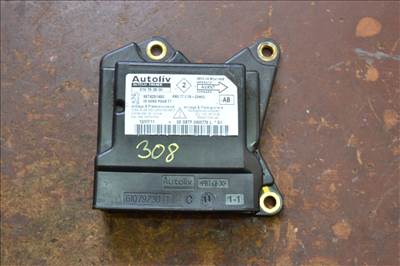 Peugeot 308 légzsákindító, légzsák elektronika! 619763800, 9674291480
