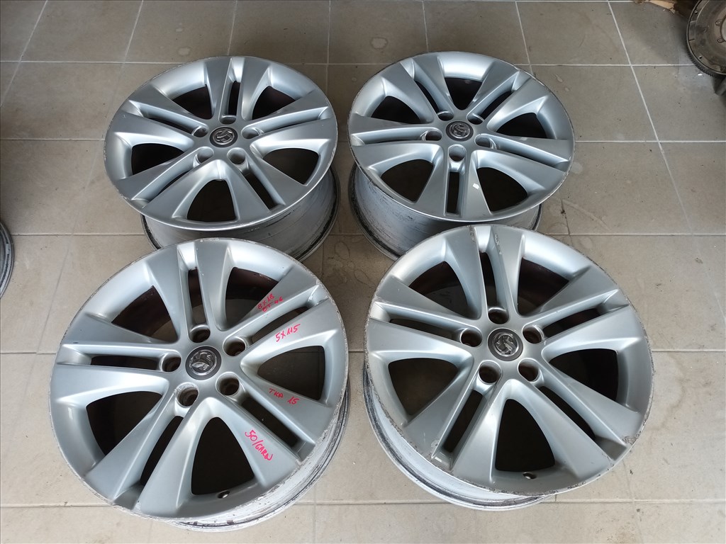 Opel j astra c zafira 5x115 lyukosztású 8JJ 18 as használt (gyári felni) alufelni Tkn 15 1. kép
