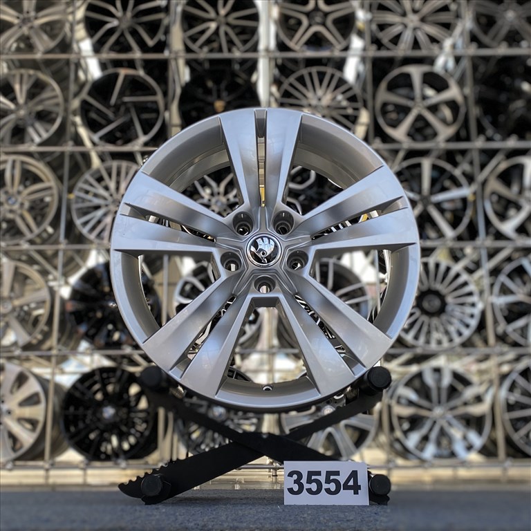 Skoda 18 gyári alufelni felni, 5x112, Kodiaq Octavia (3554) 1. kép