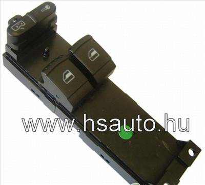 Skoda Fabia-Octavia ablakemelő kapcsoló 2 elektromos ablakhoz 1J3959857A