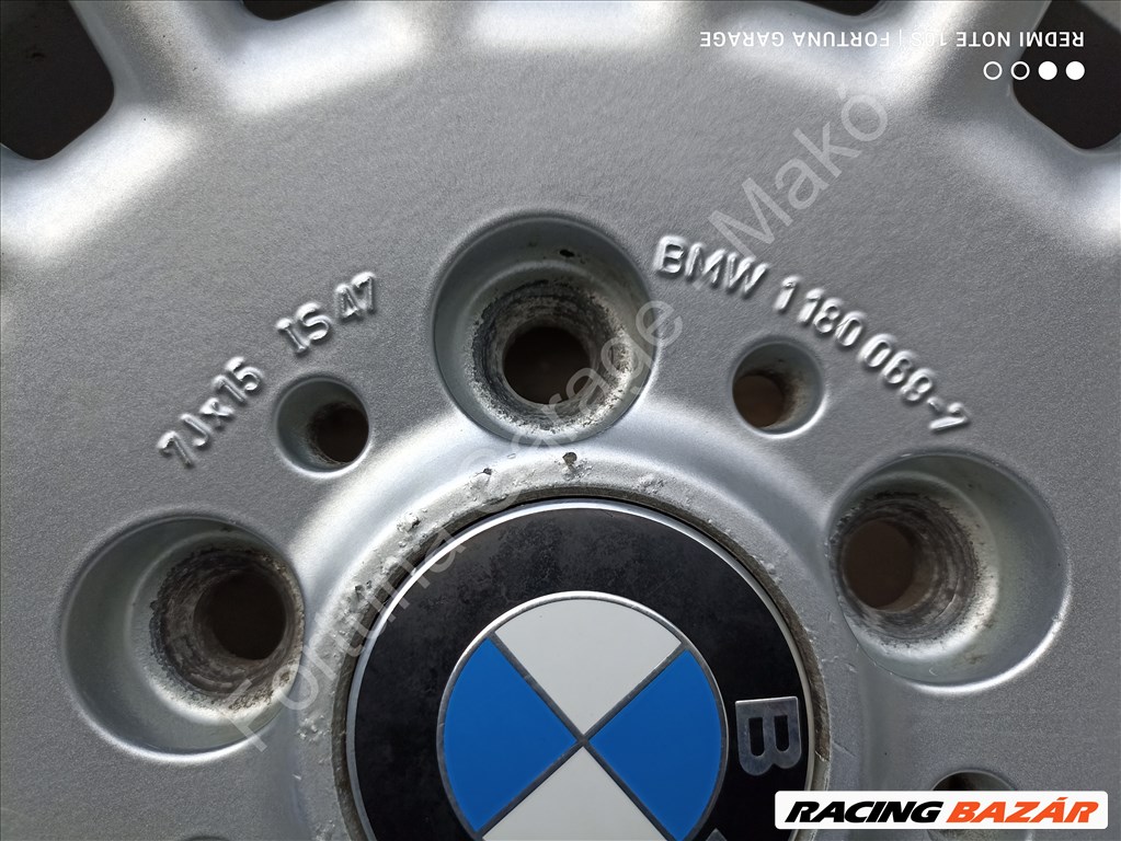 5x120 15" BMW Style 13 használt alufelni garnitúra (5db) 8. kép