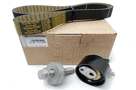 Renault Clio III 1.5 dci gyári új vezérműszíj készlet, vezérlés szett 119 fogas vezérműszíjjal 2010-2014-ig 1. kép