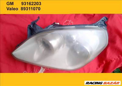 Opel Tigra TwinTop fényszóró , bal első 93162203gm 89311070valeo