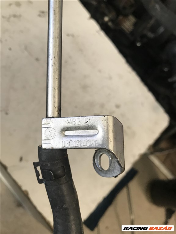 Seat León II 1,4 TSI - turbó vízcső 03c121469f 2. kép