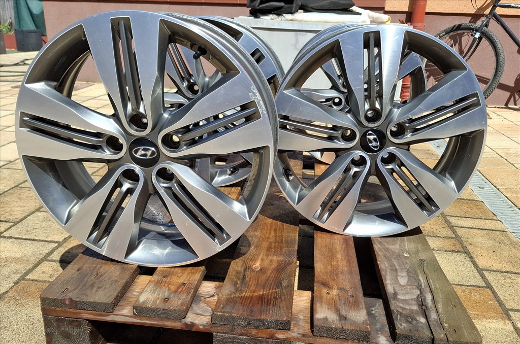  5x114.3 lyukosztású 6,5JJ 18" használt (gyári felni) alufelni 5. kép