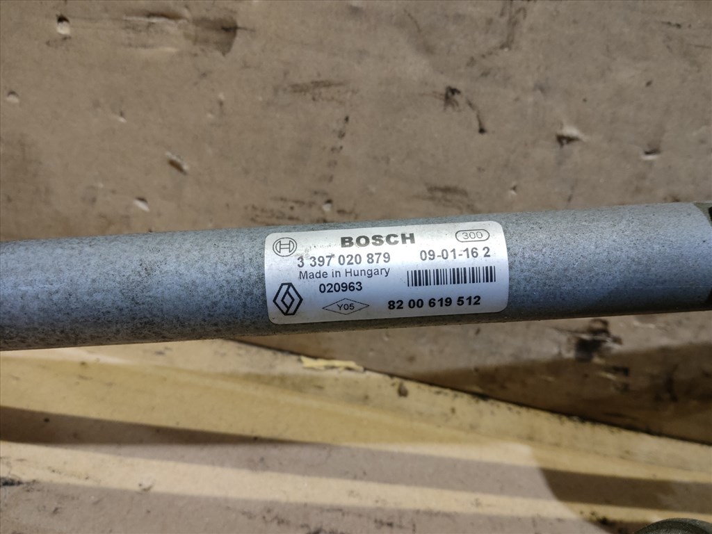 Dacia Sandero  2008-2012 első Ablaktörlő motor mechanikával 8200619512 2. kép