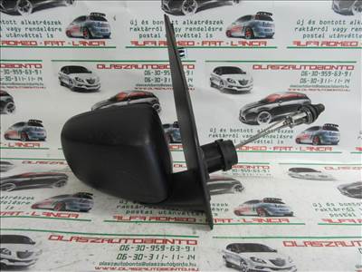 Fiat Panda II. matt fekete színű, manual, jobb oldali tükör