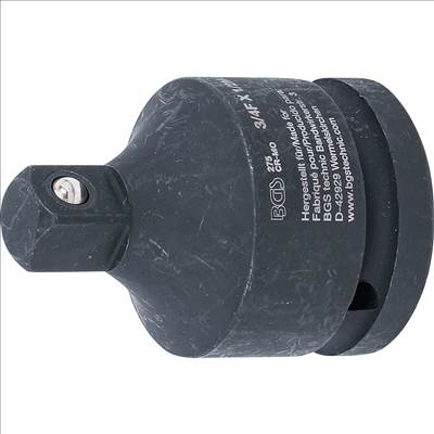 BGS Ütvecsavarozó adapter, belső négyszög 3/4" - külső négyszög 1/2" - BGS-275