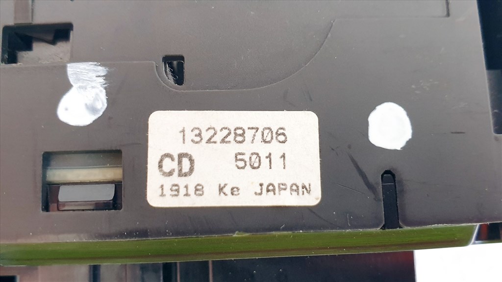 508183 Opel AStra H, Zafira B, 2008, Ablakemelő Kapcsoló, 13228706. 3. kép