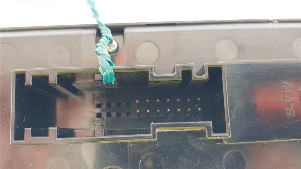 508183 Opel AStra H, Zafira B, 2008, Ablakemelő Kapcsoló, 13228706. 8. kép