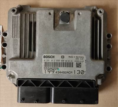 Fiat Grande Punto 1,9 8v Diesel motorvezérlő 0281012899 , 55206220