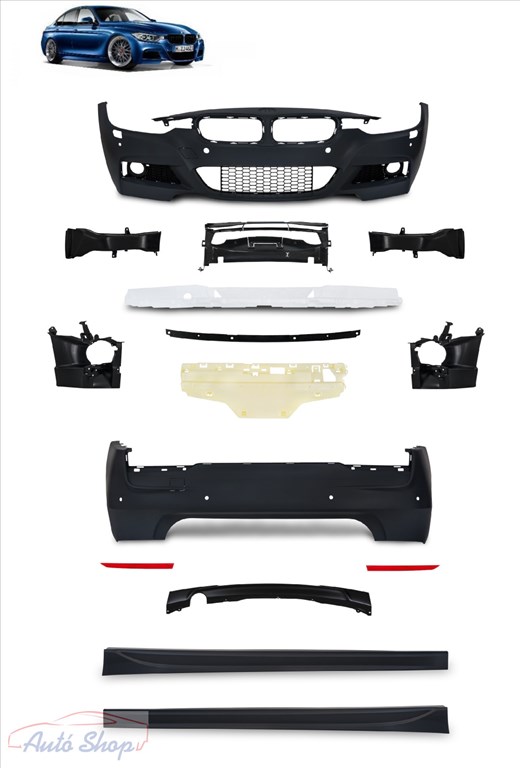 BMW F30 M-Tech M-Packet M-es LÖKHÁRITÓ CSOMAG SZETT 1. kép