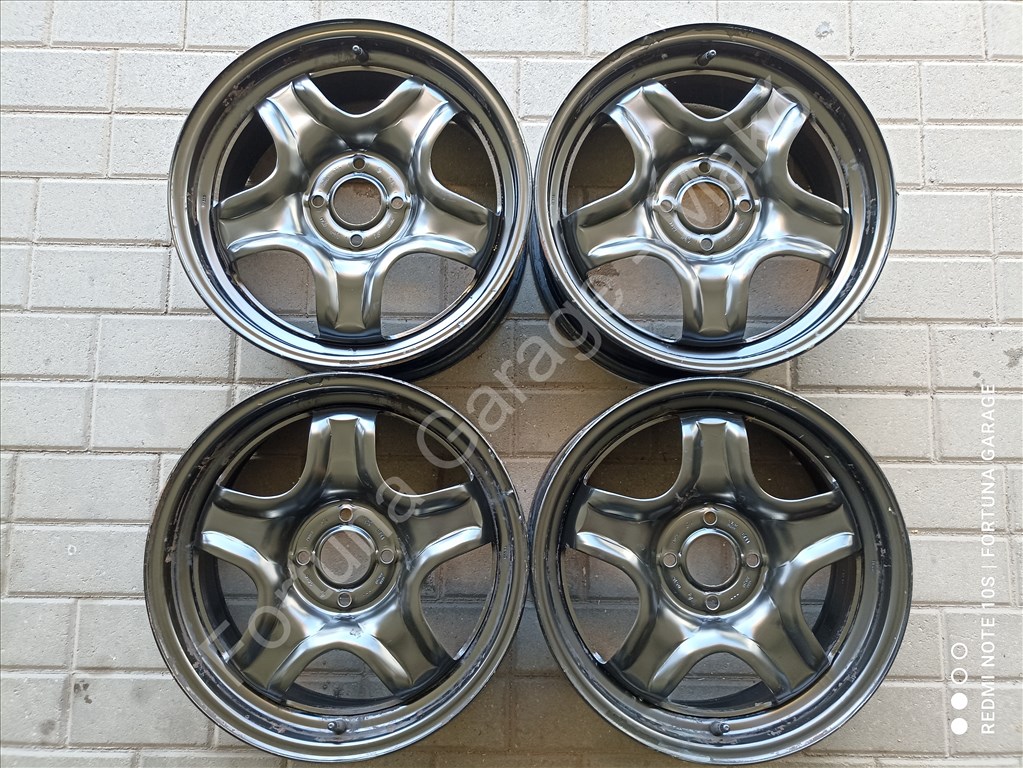 4x100 16" Renault Struktur használt lemezfelni garnitúra +TPMS 2. kép