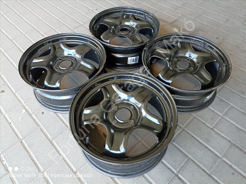 4x100 16" Renault Struktur használt lemezfelni garnitúra +TPMS 3. kép