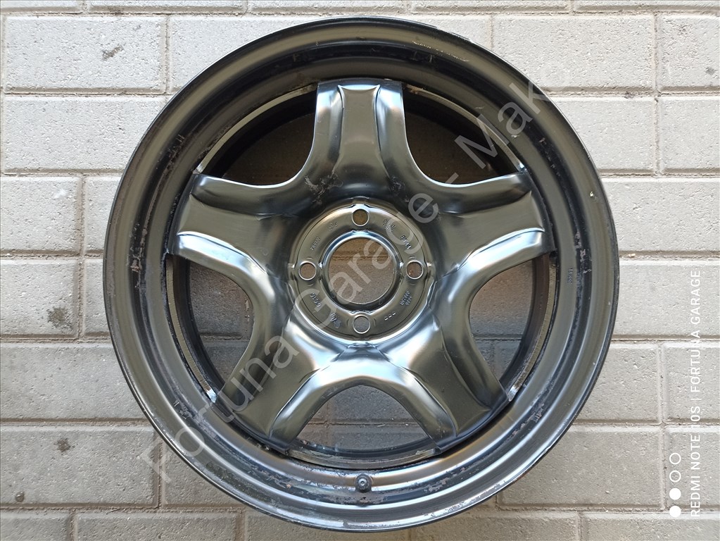 4x100 16" Renault Struktur használt lemezfelni garnitúra +TPMS 4. kép