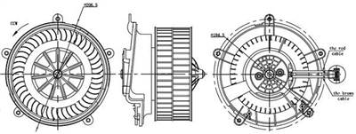 MAHLE AB 17 000S - Utastér-ventilátor BMW ROLLS-ROYCE