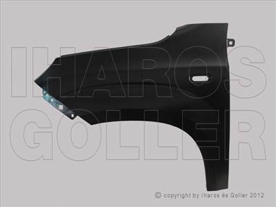 Fiat Panda 2012- - Első sárvédő bal, oldalvillogós