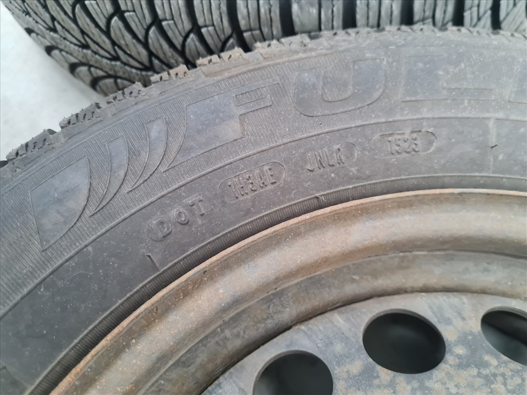  5x112 15" lemezfelni pár Fulda téli gumikkal (20276, 26144) 8. kép