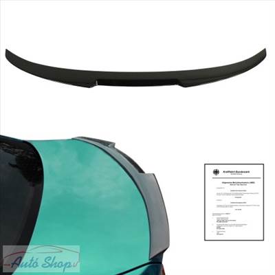 BMW F10 M4 Style Spoiler szárny , légterelő fényes fekete , minőségi termék