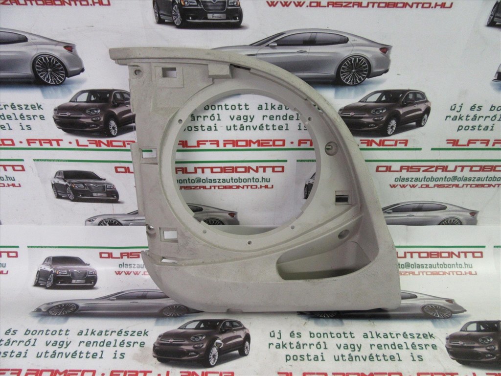 Fiat Punto III.  735304635 számú, jobb első hangszóró tartó fehér  1. kép