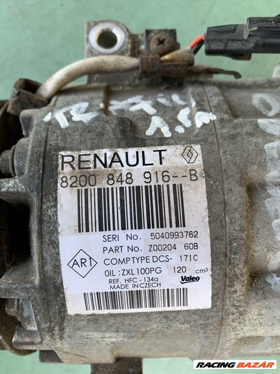 Renault Trafic 1.5 DCI klíma klímakompresszor  8200848916b 5040993762 3. kép