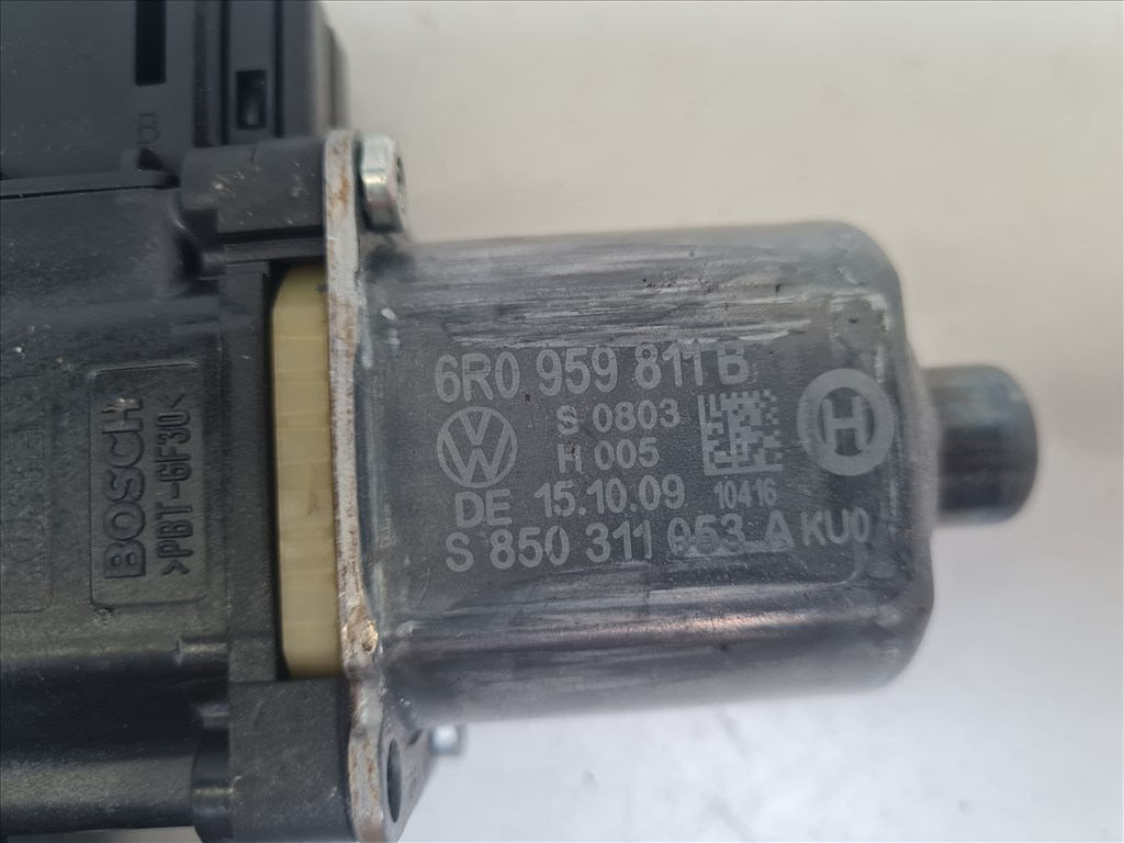 Volkswagen Polo V bal hátsó ablakemelő motor (20372) 6r0959811b 7. kép